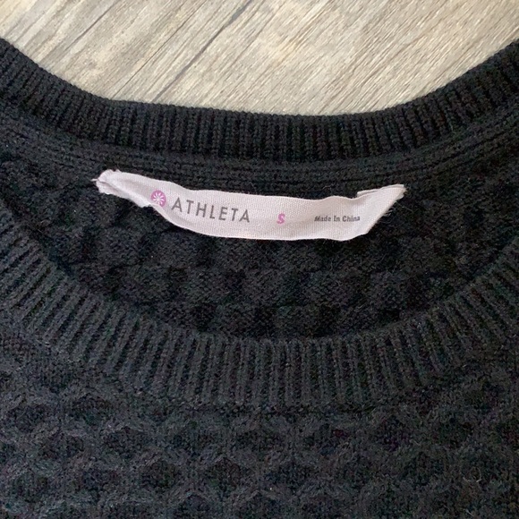 Athleta Honeycomb Merino Tunic Sweater - Picture 2 of 9